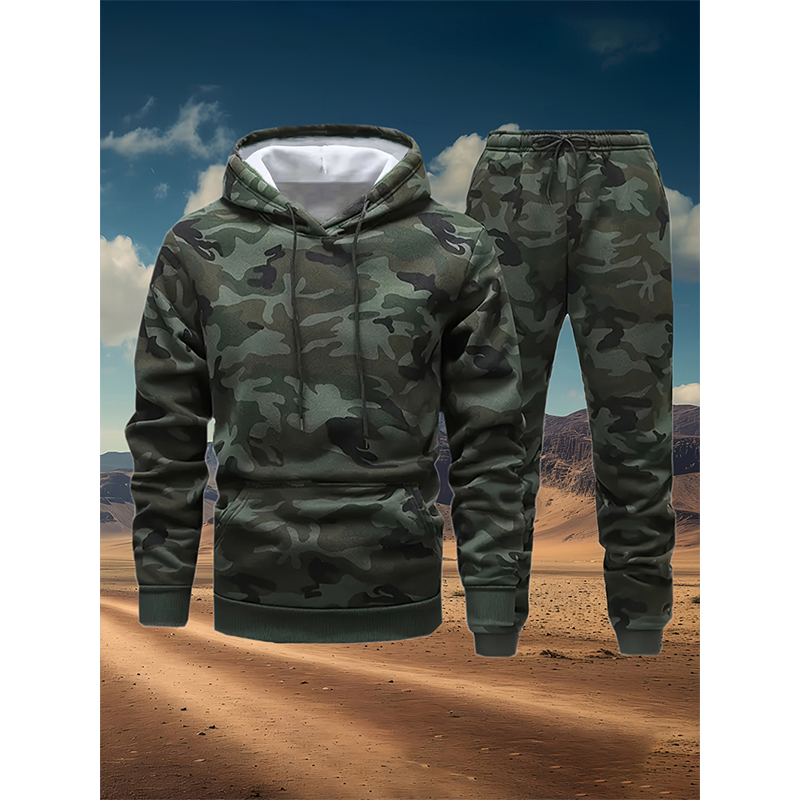 3D Printing Custom - Autumn Camouflage 3D Print Hoodies Pant