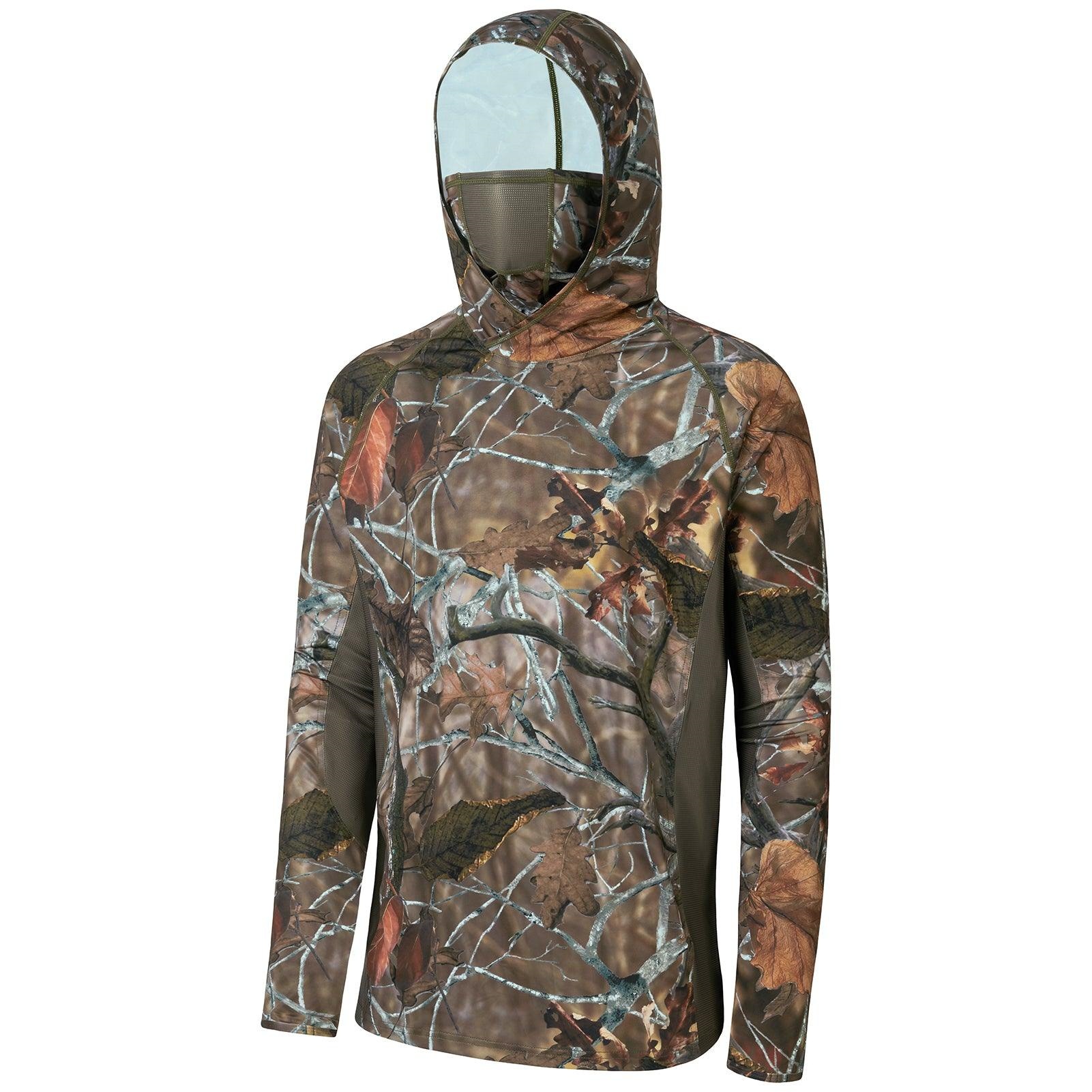 Outdoor Men 3D Leaf Camo Print - 3D Printing Mask 评论和价格