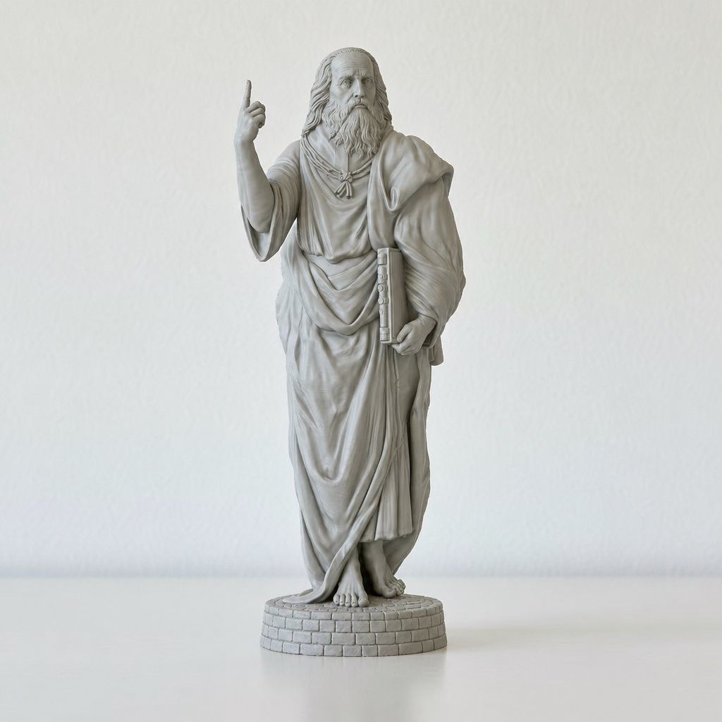 Statue of Plato The Guide Anci - 3D Printing Guide 评论和价格