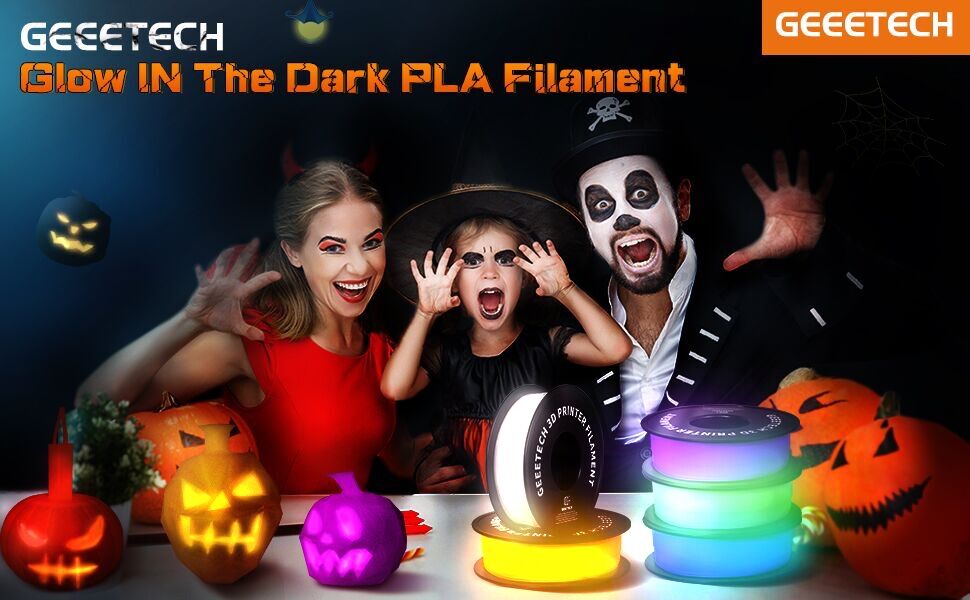 GEEETECH Glow PLA 1.75mm 1kg G - 3D Printing Nylon 评论和价格